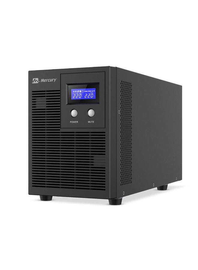 MERCURY ELITE 3200VA SMART UPS, 3200VA/2000W, OFFLINE, LCDVERSION, WITH 4X12V/9AH BATTERY - Image 1